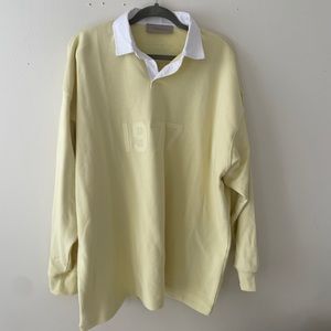 Essentials by fear of god rugby shirt, new tags removed, size medium